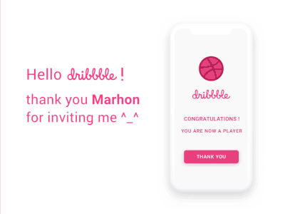 Hello Dribbble 2d animation debut design dribbble first shot gif hello iphone 10 principle principleformac sketch app ui