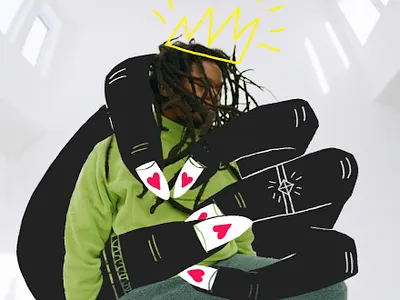 milk - mel design drawing editorialillustration illustration