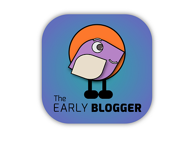 The Early Blogger app behance blogger dribbble ios network notes redesign siri social twitter