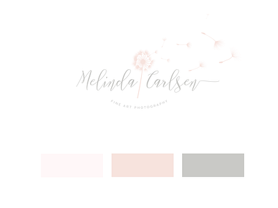 Photography Logo branding feminine feminine logo logo photography photography logo pink rose gold