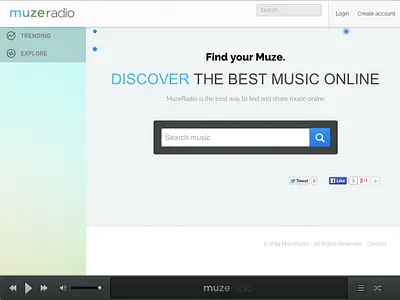 Muze Radio ui