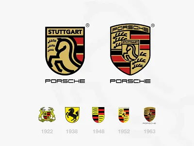 Porsche Rebranding art branding clean flat horse horse logo icon illustration linework logo logo design logomark minimal minimalist logo porsche porsche logo porsche rebranding vector