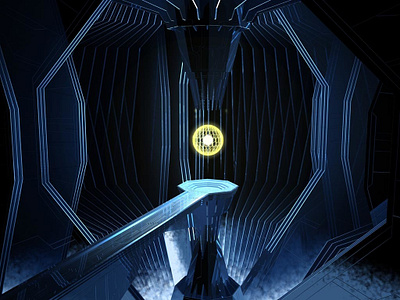 The Dragon Cave 3d ancient cave digital 3d dragon environment fantasy gameart interior magic rpg videogame