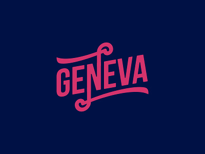 Geneva branding design geneva graphic design lettering minimal minimalism simple sports typography