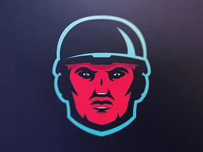 Soldier branding design logo mascot mascot design mascot logo vector