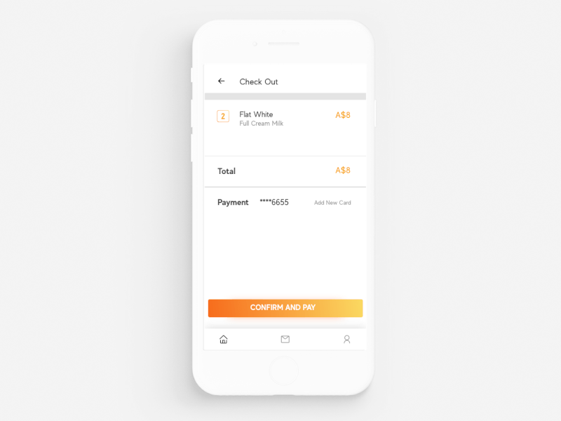 Payment animation card coffeeorder daily ui design foodorder interaction interactiondesign interface loading loading animation payment payment method principle principleapp ui ux