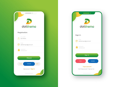 Login Screen Design | Mobile UI Design | Sign in Sign up app apps design appscreen branding design icon illustration login screen logo mobile typography ui ui deisgn ux ux design vector web