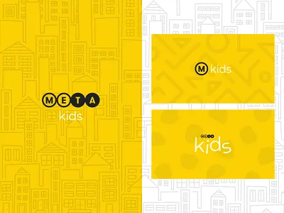 Meta is Coming branding church design illustration kids layout meta new york typography