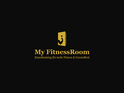 MyFitnessRoom logo idea animation app brand branding clean design icon icons identity illustration illustrator lettering logo logodesign logoidea logos minimal type typography vector