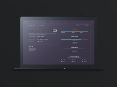 Cosyndicate UI design branding crypto dashboard product productdesign typography ui uiux user interface ux webapp website