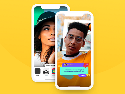 TADO Frame Feature [Bold Steve] mobile mobile app ui ux video video app