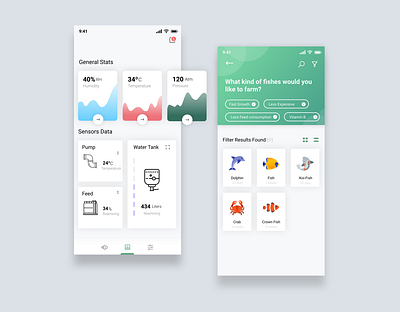 Fishing App Redesign adobexd app design illustration ios mock up ui ux