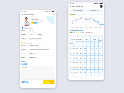 Medical App ui 医 应用 设计