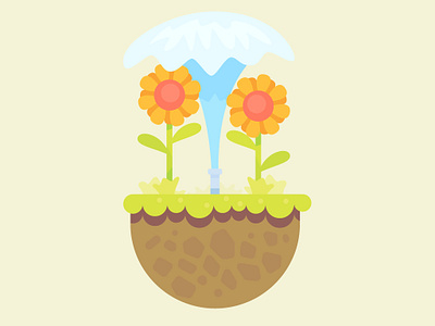 Sunflower cute design flower illustration sunflower