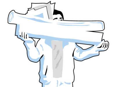 Holding Stuff illustration people