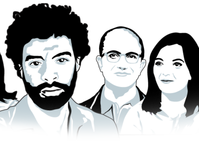 Customers illustration people