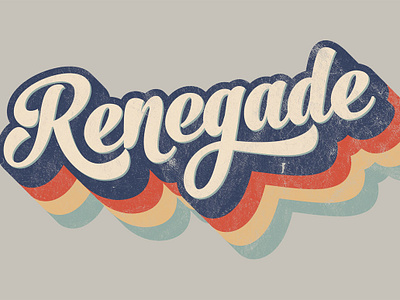 Retro Type Effect adobe illustrator illustrator retro tutorial type type effect