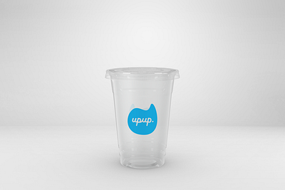 UPUP clear cup cold pressed juice design hiroshima hiroshima juice juice juice brand juice mockup package design protein protein juice upup juice