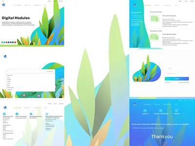 Indigoi <3 blue illustration indigo ui webapplication