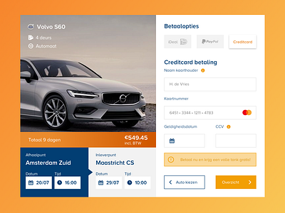 Car Rental daily 100 challenge dailyui dailyui 002 dailyuichallenge design typography ui ux web website