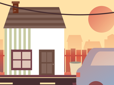 House art illustration vector