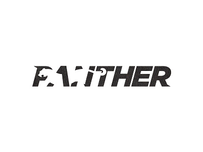 Panther 01 animal art branding design logo marks typo