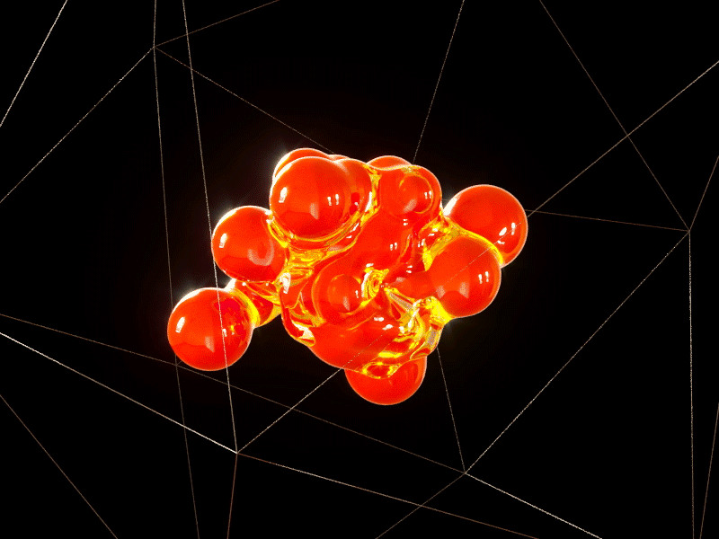 Lava Bubbles 3d animation c4d cinema 4d corona render