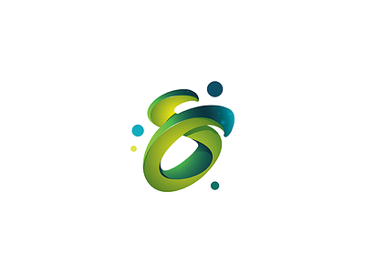 S6 circle lettering logo mark planet s s6 space
