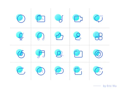 Netease Music Icon Redesign app，ui concept icon