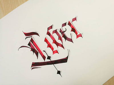 Calligraphy art calligraphy hand lettering letter lettering magnatype