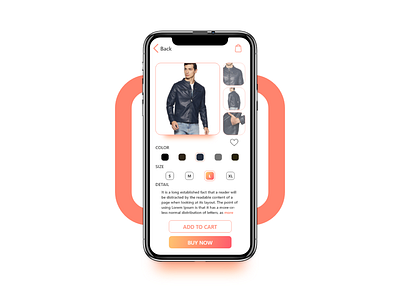 Product E-commerce ui ux uidesign iphonex