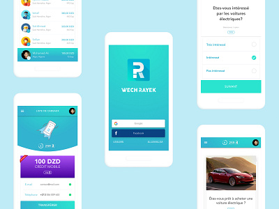 Wach Rayek Mockup app design ui ui ux ux