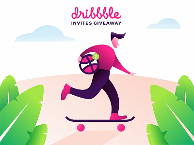Dribbble Invites animation app branding coreldraw creative design dribbble dribbble best shot graphicdesign illustration illustrations inspirations invitation invite logo logodesigner logodesigns logoinspirations ui ux