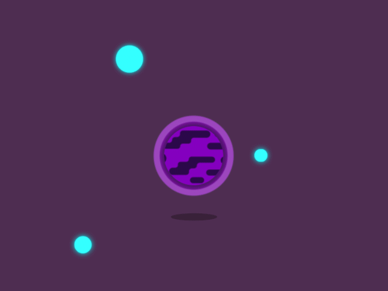 Dark Matter after effect animation atom design flat gif glow graphic design icon illustration logo loop motion graphics science spin symbol ux vector