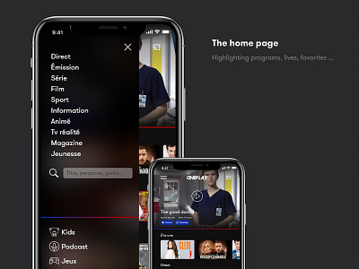 UI/UX Tv app design app application application design brand branding design graphic graphic design graphisme netflix phone app tf1 ui ui design uidesign uiux uix ux ux design