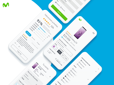 Tienda Movistar [In progress] buy carrito cart compra design filters filtros mobile movistar recomendaciones reseñas responsive store store design tienda ui ux web