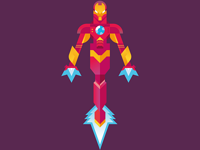 TONY S. anime blue book gradient illustration vector