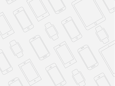 Mobile Pattern app apple design illustration iphone lineart mobile pattern samsung watch