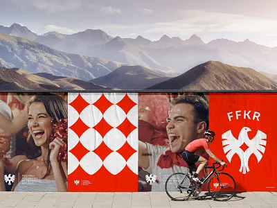 FFKR rebranding branding eagle football identity kyrgyzstan logo logotype rebranding soccer team киргизия лого