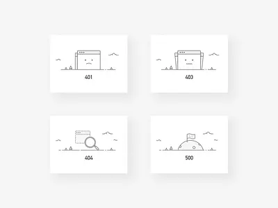 Default Page illustration ui