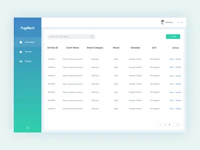 Fuge Test ui