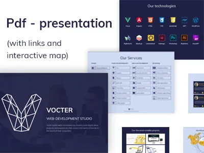 Presentation branding design illustrator responsive ui ux web
