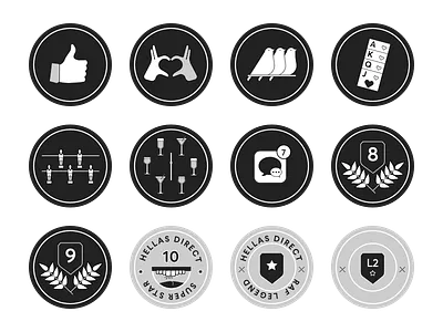 Refer a Friend badges design fintech flat flat design hellasdirect illustration insurtech web