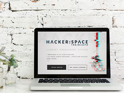HS Lib | library manegement system app design glitch hacker ui ux web