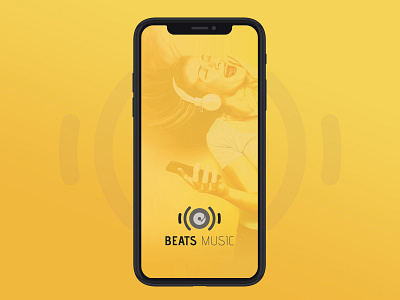 Beats Music creative ios ios 10 ios 12 iosmobiledesign mobile app music music app sandip godhaniya splash screen ui design