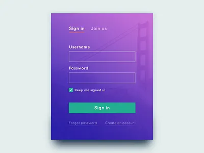 ui Sign in page app branding design flat illustration illustrator interface sign in page ui ux vector web