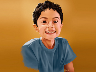 008 digital painting portrait painting