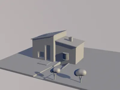 My first 3d Modeling work (cinema 4d)