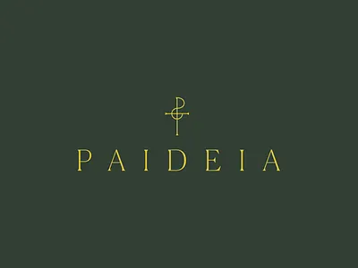 Paideia branding canela school typography