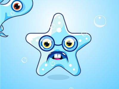 SeaLife - Illustration charachter design illustration illustrator mascot character mascot design